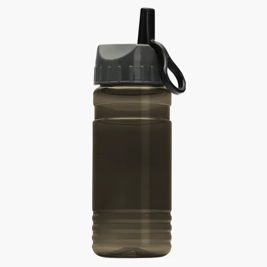Garyline® Groove Tritan® Bottle with Ring-Straw Lid, 20 oz. — view 2