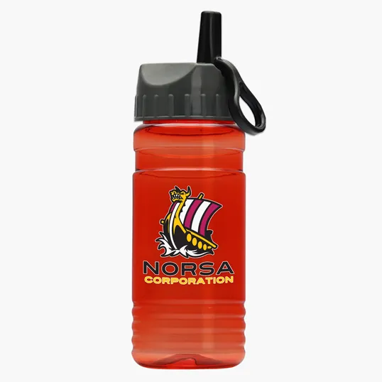 Garyline® Groove Tritan® Bottle with Ring-Straw Lid, 20 oz. — view 17