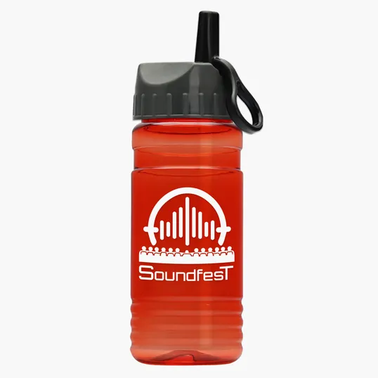 Garyline® Groove Tritan® Bottle with Ring-Straw Lid, 20 oz. — view 18