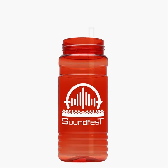 Garyline® Groove Tritan® Bottle with Ring-Straw Lid, 20 oz. — view 19