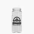 Garyline® Groove Tritan® Bottle with Ring-Straw Lid, 20 oz. — view 7
