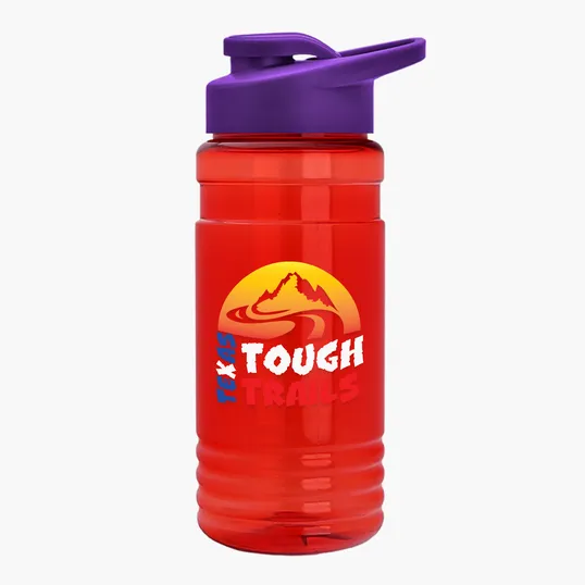 Garyline® Groove Tritan® Bottle with Drink-Thru Lid, 20 oz. — view 110