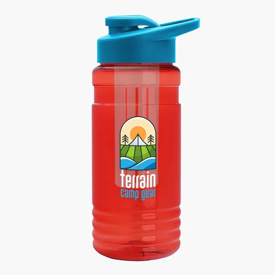 Garyline® Groove Tritan® Bottle with Drink-Thru Lid and Infuser, 20 oz. — view 100