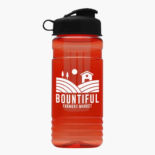 Garyline® Groove Tritan® Bottle with Flip-Top Lid and Infuser, 20 oz. — view 69