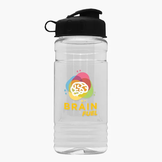 Garyline® Groove Tritan® Bottle with Flip-Top Lid and Infuser, 20 oz. — view 10