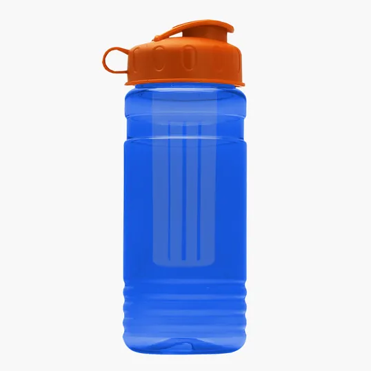 Garyline® Groove Tritan® Bottle with Flip-Top Lid and Infuser, 20 oz. — view 6