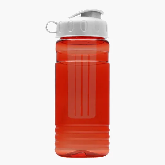 Garyline® Groove Tritan® Bottle with Flip-Top Lid and Infuser, 20 oz. — view 4