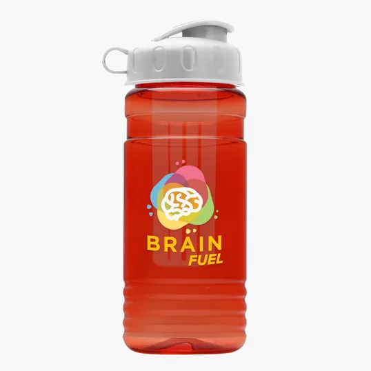 Garyline® Groove Tritan® Bottle with Flip-Top Lid and Infuser, 20 oz. — view 9