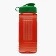 Garyline® Groove Tritan® Bottle with Flip-Top Lid and Infuser, 20 oz. — view 8