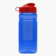 Garyline® Groove Tritan® Bottle with Flip-Top Lid and Infuser, 20 oz. — view 7