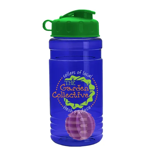 Garyline® Tritan® Shaker Bottle with Flip-Top Lid and Mixing Ball - 20 oz. — view 439