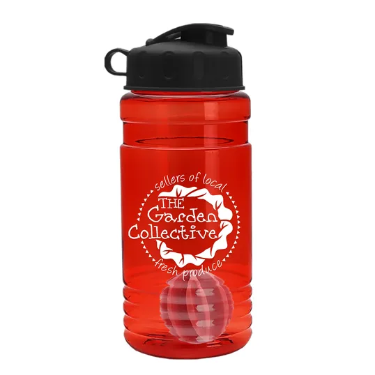 Garyline® Tritan® Shaker Bottle with Flip-Top Lid and Mixing Ball - 20 oz. — view 424