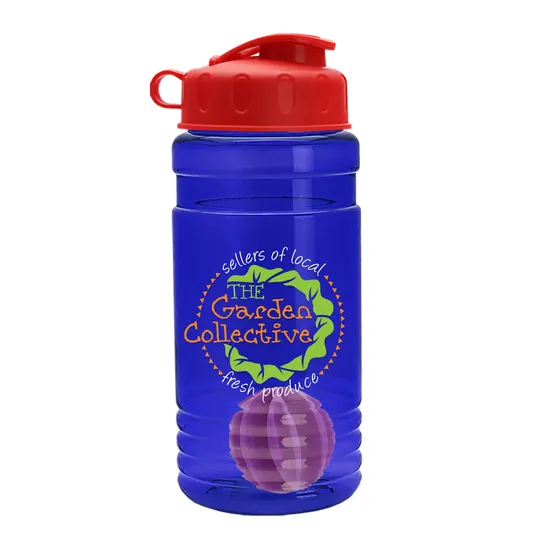 Garyline® Tritan® Shaker Bottle with Flip-Top Lid and Mixing Ball - 20 oz. — view 443