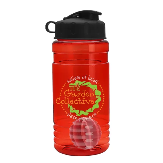 Garyline® Tritan® Shaker Bottle with Flip-Top Lid and Mixing Ball - 20 oz. — view 425