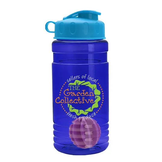 Garyline® Tritan® Shaker Bottle with Flip-Top Lid and Mixing Ball - 20 oz. — view 437