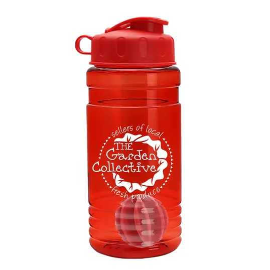 Garyline® Tritan® Shaker Bottle with Flip-Top Lid and Mixing Ball - 20 oz. — view 432