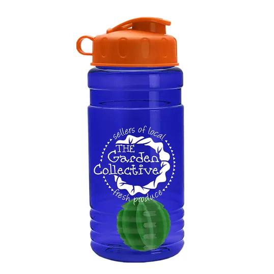 Garyline® Tritan® Shaker Bottle with Flip-Top Lid and Mixing Ball - 20 oz. — view 454