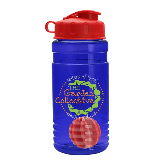 Garyline® Tritan® Shaker Bottle with Flip-Top Lid and Mixing Ball - 20 oz. — view 423