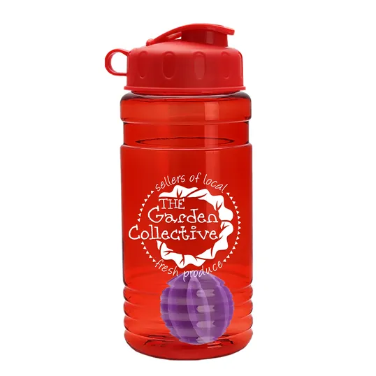 Garyline® Tritan® Shaker Bottle with Flip-Top Lid and Mixing Ball - 20 oz. — view 451