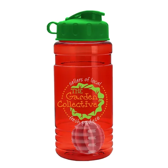 Garyline® Tritan® Shaker Bottle with Flip-Top Lid and Mixing Ball - 20 oz. — view 429