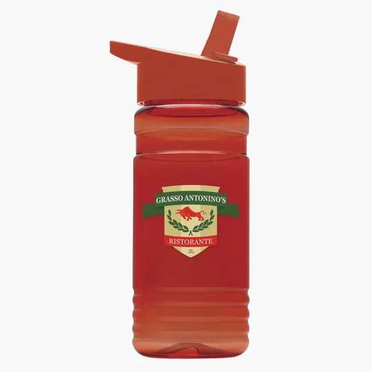 Garyline® Groove Tritan® Bottle with Flip-Straw Lid, 20 oz. — view 45