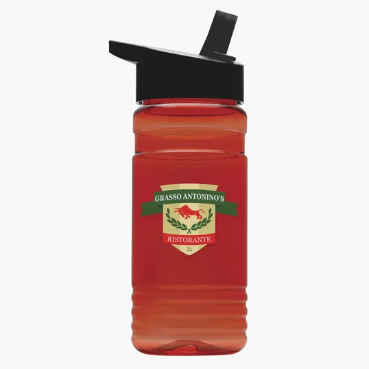 Garyline® Groove Tritan® Bottle with Flip-Straw Lid, 20 oz. — view 89