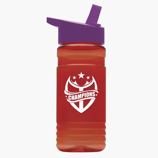 Garyline® Groove Tritan® Bottle with Flip-Straw Lid, 20 oz. — view 55