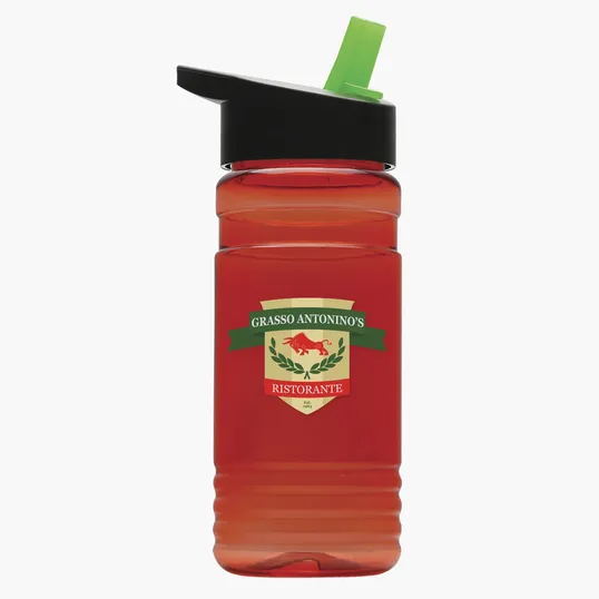 Garyline® Groove Tritan® Bottle with Flip-Straw Lid, 20 oz. — view 93