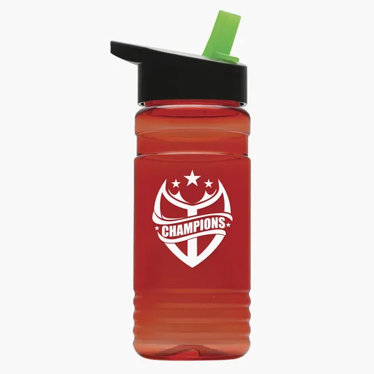 Garyline® Groove Tritan® Bottle with Flip-Straw Lid, 20 oz. — view 92
