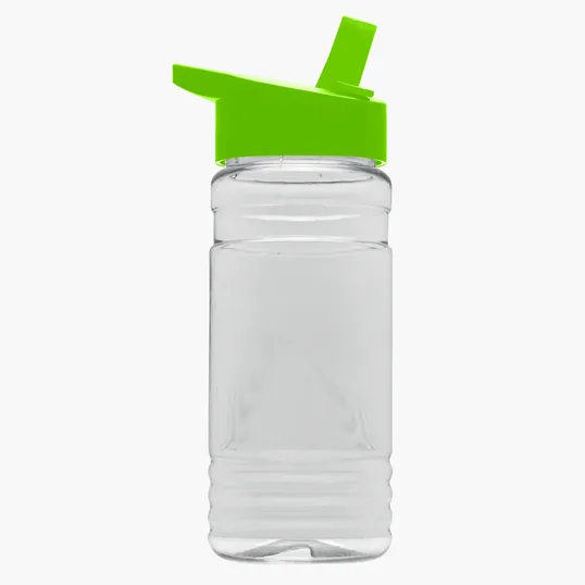 Garyline® Groove Tritan® Bottle with Flip-Straw Lid, 20 oz. — view 2