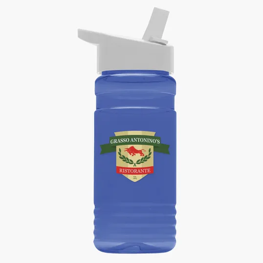 Garyline® Groove Tritan® Bottle with Flip-Straw Lid, 20 oz. — view 60