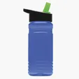 Garyline® Groove Tritan® Bottle with Flip-Straw Lid, 20 oz. — view 9