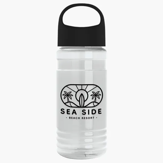 Garyline® Groove Tritan® Bottle with Oval Crest Lid, 20 oz. — view 11