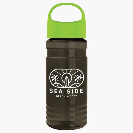 Garyline® Groove Tritan® Bottle with Oval Crest Lid, 20 oz. — view 60