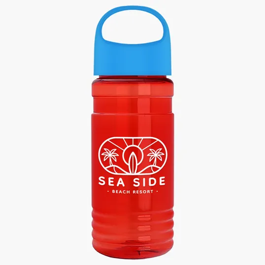 Garyline® Groove Tritan® Bottle with Oval Crest Lid, 20 oz. — view 81