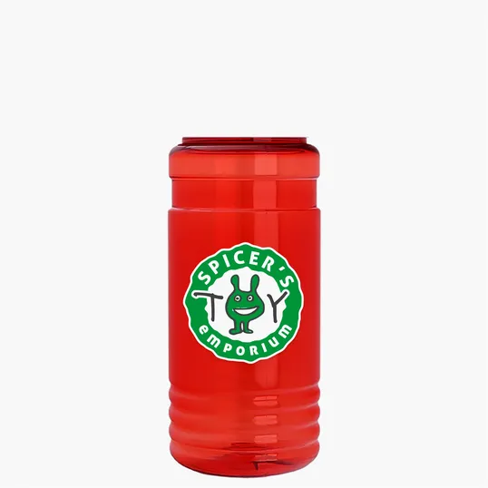 Garyline® Groove Tritan® Bottle with Oval Crest Lid, 20 oz. — view 89