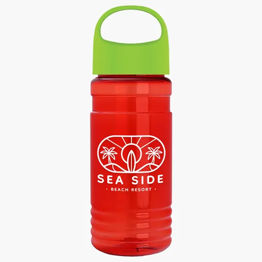 Garyline® Groove Tritan® Bottle with Oval Crest Lid, 20 oz. — view 85