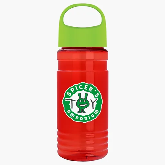 Garyline® Groove Tritan® Bottle with Oval Crest Lid, 20 oz. — view 78