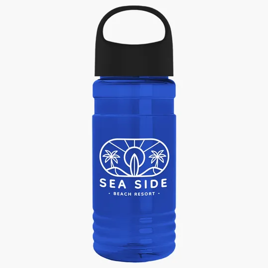 Garyline® Groove Tritan® Bottle with Oval Crest Lid, 20 oz. — view 67