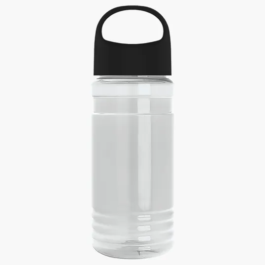 Garyline® Groove Tritan® Bottle with Oval Crest Lid, 20 oz.