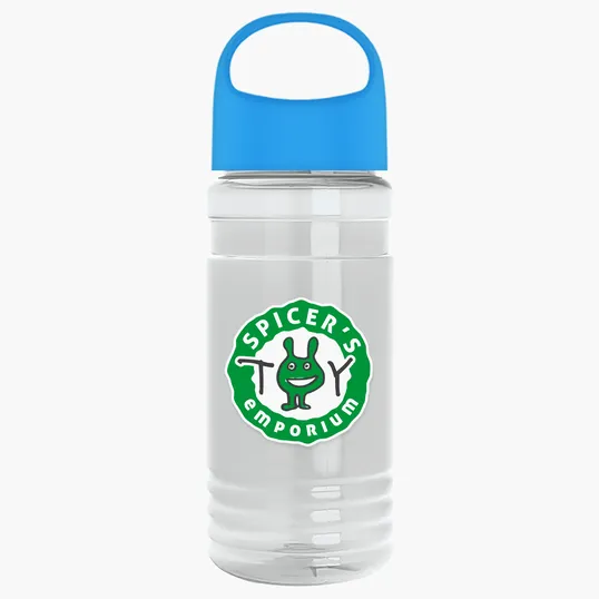 Garyline® Groove Tritan® Bottle with Oval Crest Lid, 20 oz. — view 15
