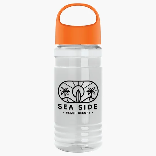 Garyline® Groove Tritan® Bottle with Oval Crest Lid, 20 oz. — view 10