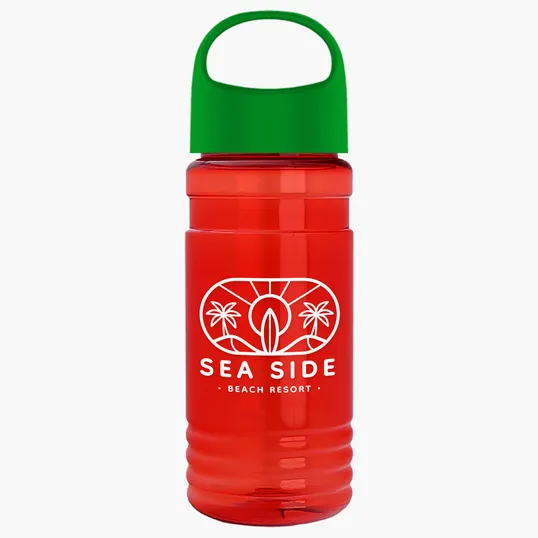 Garyline® Groove Tritan® Bottle with Oval Crest Lid, 20 oz. — view 83