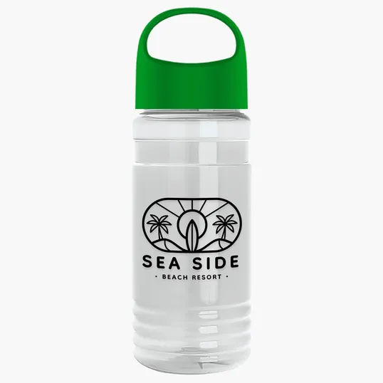 Garyline® Groove Tritan® Bottle with Oval Crest Lid, 20 oz. — view 16
