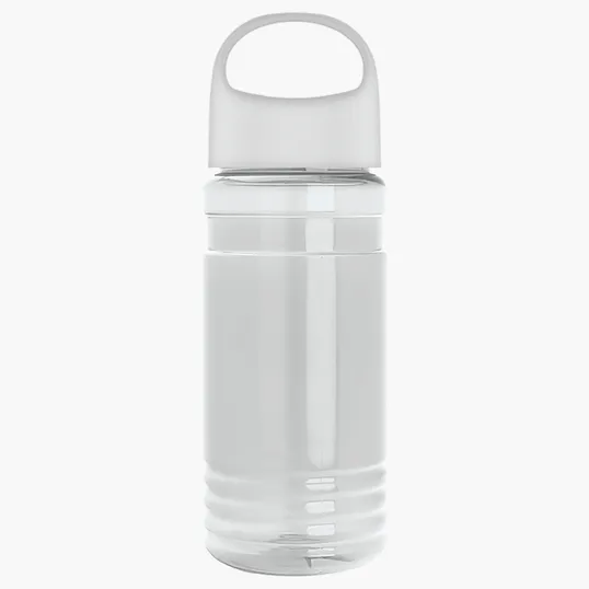Garyline® Groove Tritan® Bottle with Oval Crest Lid, 20 oz. — view 3