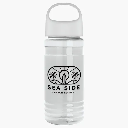 Garyline® Groove Tritan® Bottle with Oval Crest Lid, 20 oz. — view 12