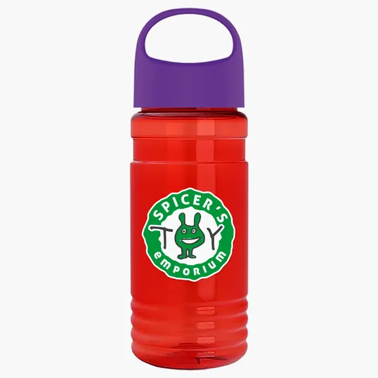 Garyline® Groove Tritan® Bottle with Oval Crest Lid, 20 oz. — view 42