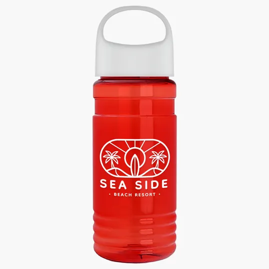 Garyline® Groove Tritan® Bottle with Oval Crest Lid, 20 oz. — view 52