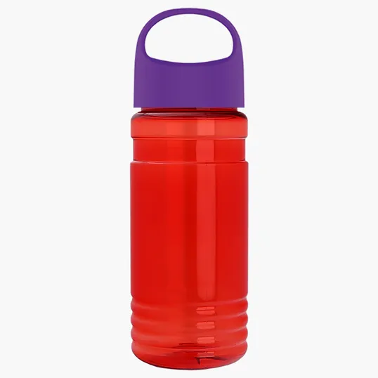 Garyline® Groove Tritan® Bottle with Oval Crest Lid, 20 oz. — view 6