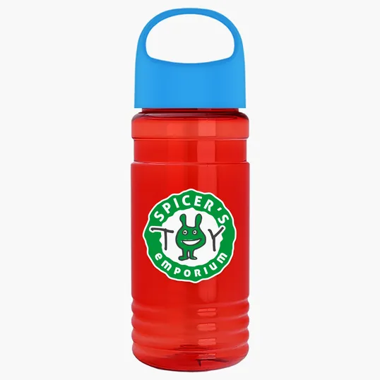 Garyline® Groove Tritan® Bottle with Oval Crest Lid, 20 oz. — view 82